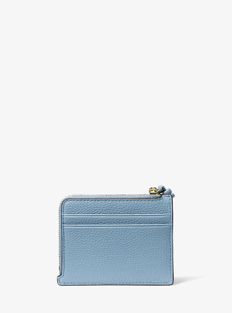 Petite pochette-bracelet avec &eacute;tui pour cartes Jet Set en cuir grain&eacute; in CHAMBRAI | Michael Kors