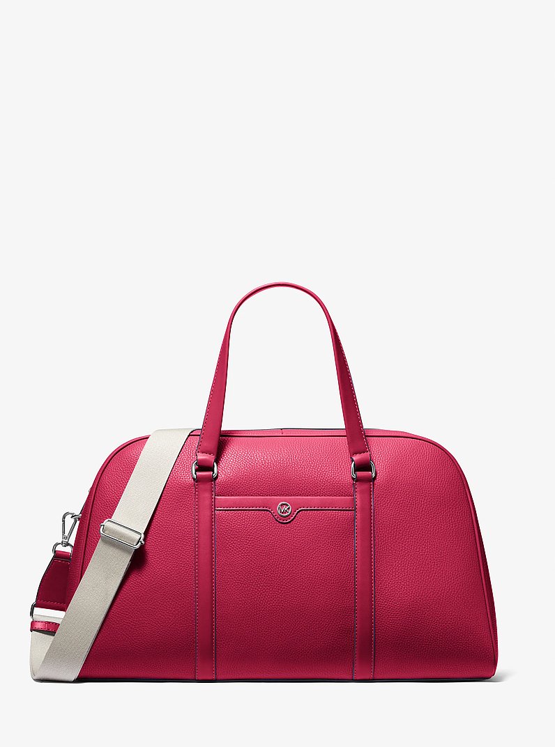 Jet Set Travel Extra-Large Weekender Bag in DK RASPBERRY | Michael Kors