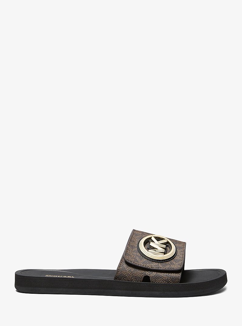 Signature Logo Slide Sandal