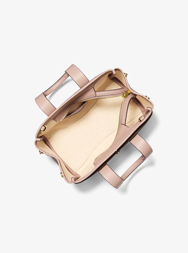 Romee Extra-Small Signature Logo Crossbody Bag in BALLET | Michael Kors