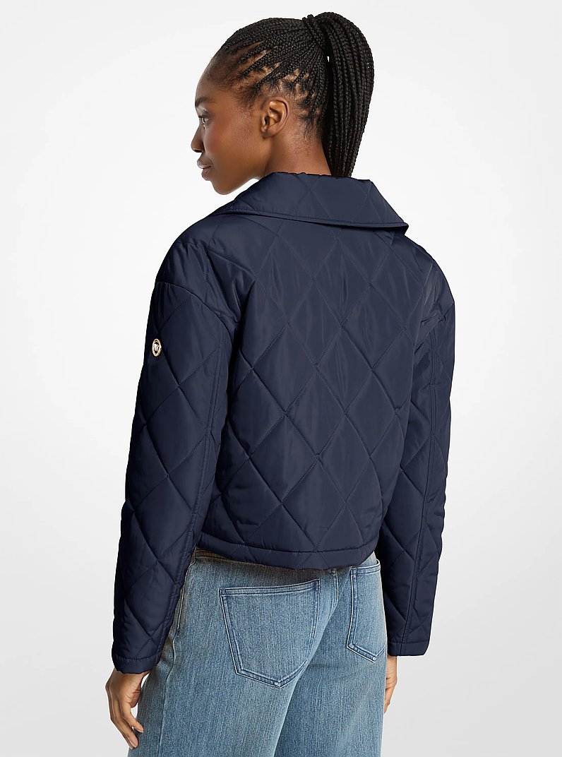 Chaqueta corta acolchada in MIDNIGHTBLUE | Michael Kors