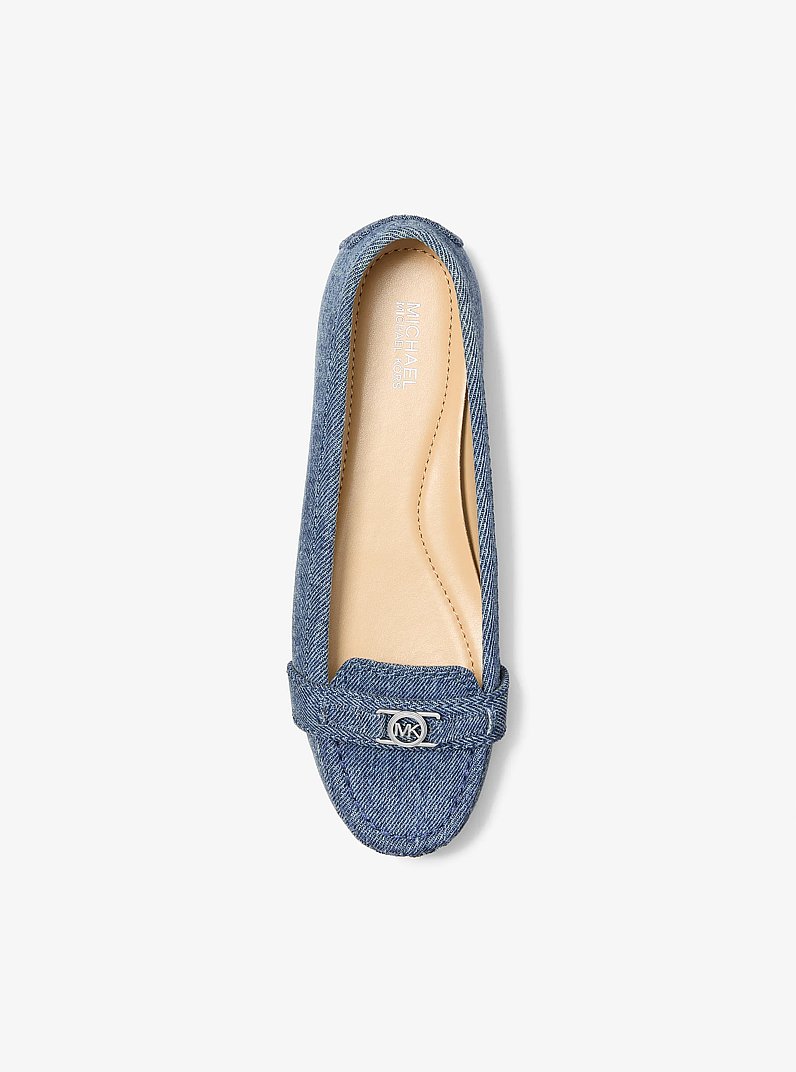 Mocas&iacute;n Mandy de denim in LAVADO UNION | Michael Kors