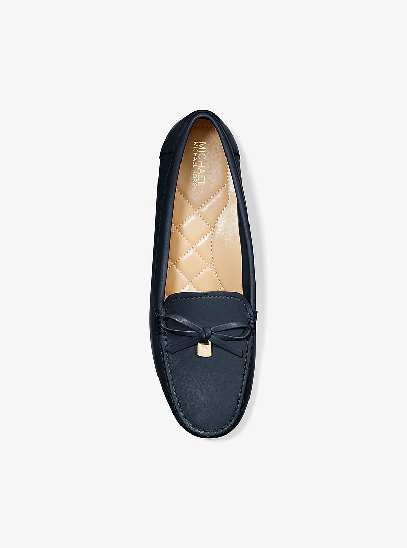Loafer Juliette aus Leder in NAVYBLAU | Michael Kors