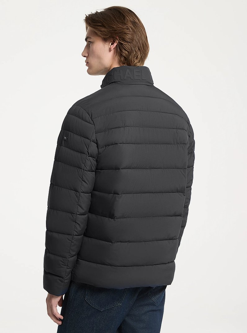 Channel Quilted Jacket in CHARCOAL | Michael Kors