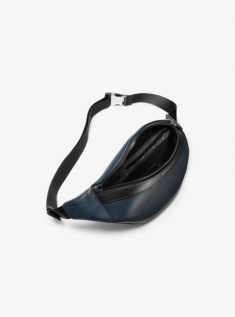Greyson Pebbled Leather Sling Pack