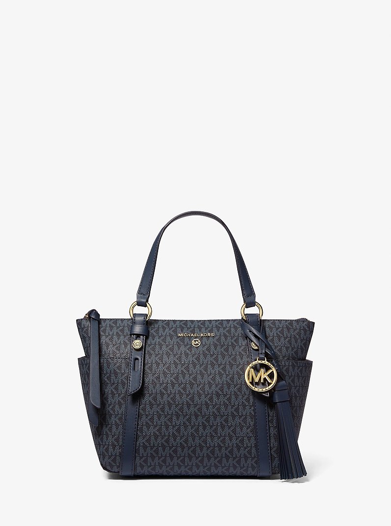 Sullivan Small Logo Top-Zip Tote Bag