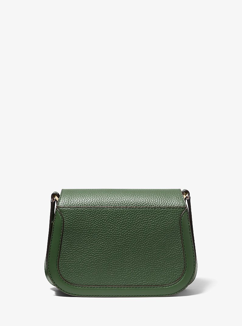 Lucie Small Pebbled Leather Crossbody Bag
