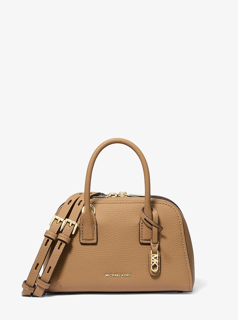 Ashton Extra-Small Pebbled Leather Crossbody Bag in HUSK | Michael Kors