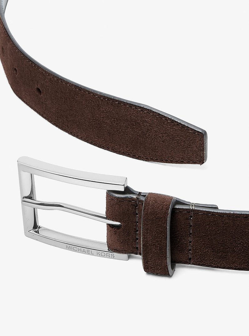 Suede Belt in CHOCOLATE | Michael Kors