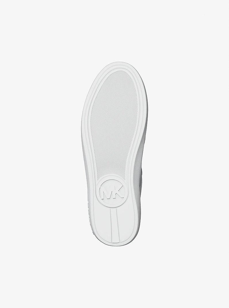 Starr Mixed-Media Sneaker in OPTIC WHITE | Michael Kors