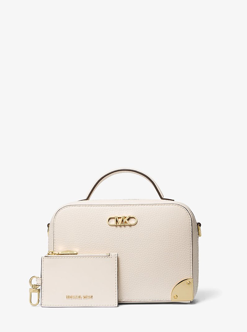 Estelle Small Pebbled Leather Satchel