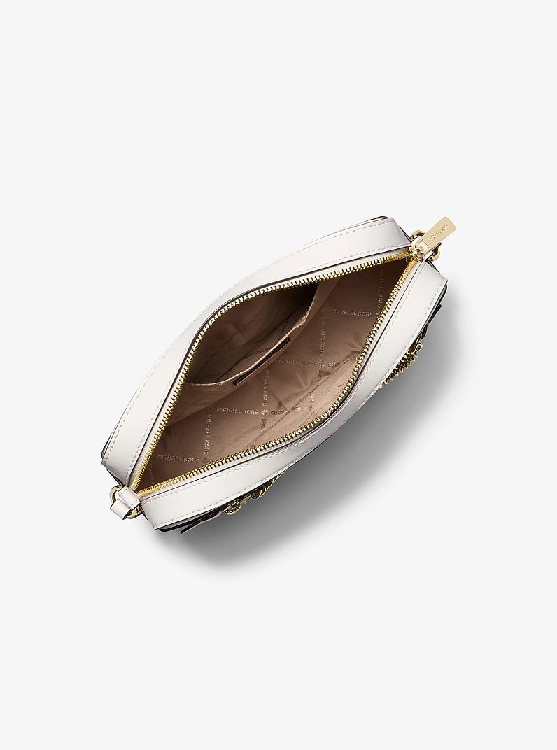 Jet Set Large Rainbow Signature Logo Crossbody Bag in RAINBOW | Michael Kors