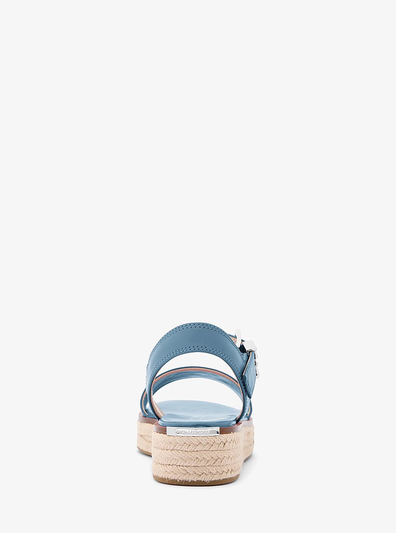 Richie Platform Espadrille Sandal in DENIM | Michael Kors