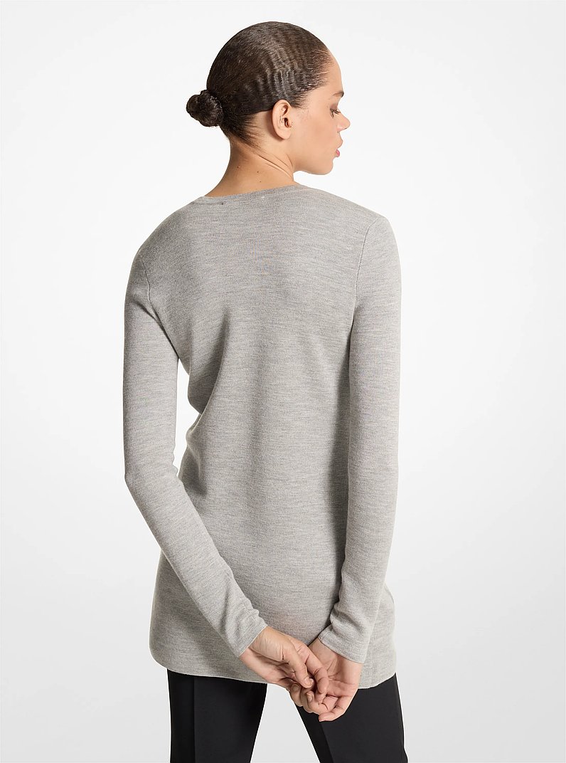 Su&eacute;ter Bette de cachemira in GRIS PERLA | Michael Kors