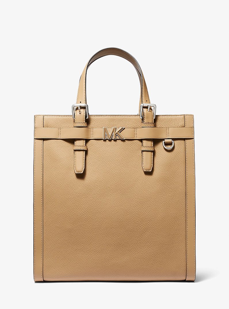 Hudson Pebbled Leather Tote Bag
