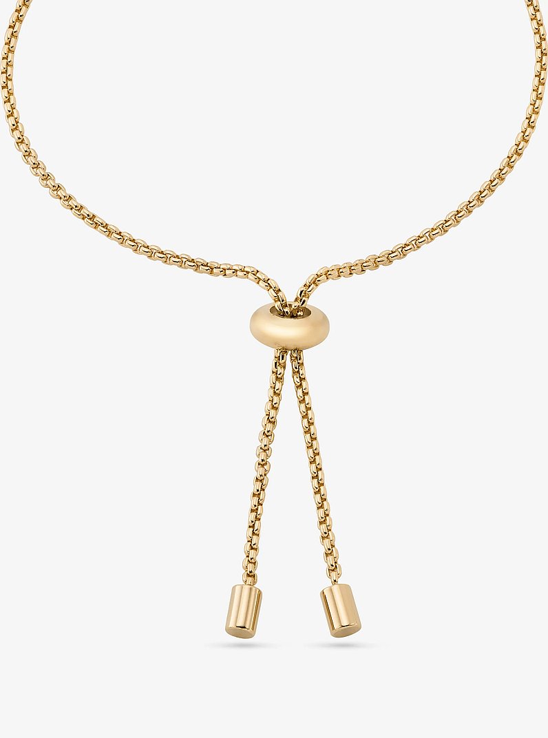 Pav&eacute; Halo Slider Bracelet in GOLD | Michael Kors