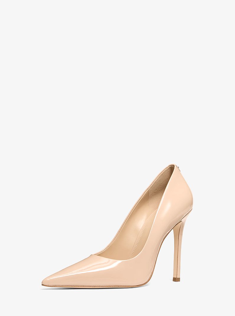 Elyse Patent Leather Pump in LIGHT BLUSH | Michael Kors