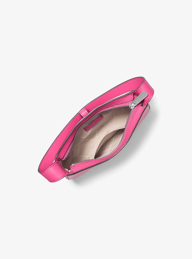 Bolso pochette Lyra peque&ntilde;o de piel in PITAYA | Michael Kors