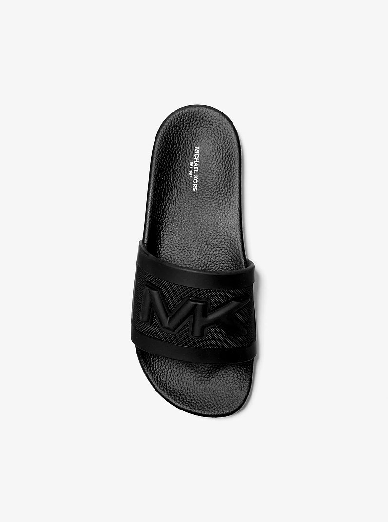 Sandalia Jake de goma en relieve con logotipo