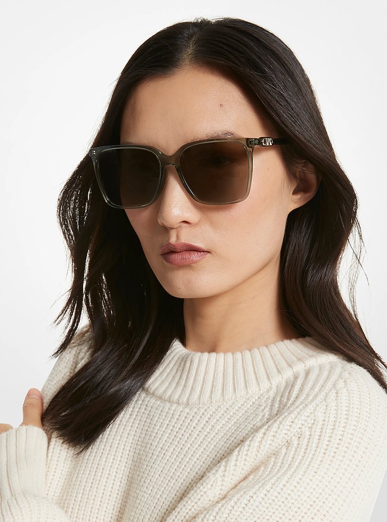 Canberra Sunglasses in SAGE | Michael Kors