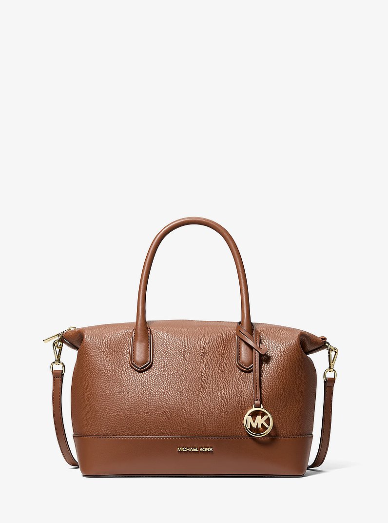 Hyde Medium Satchel in LUGGAGE | Michael Kors