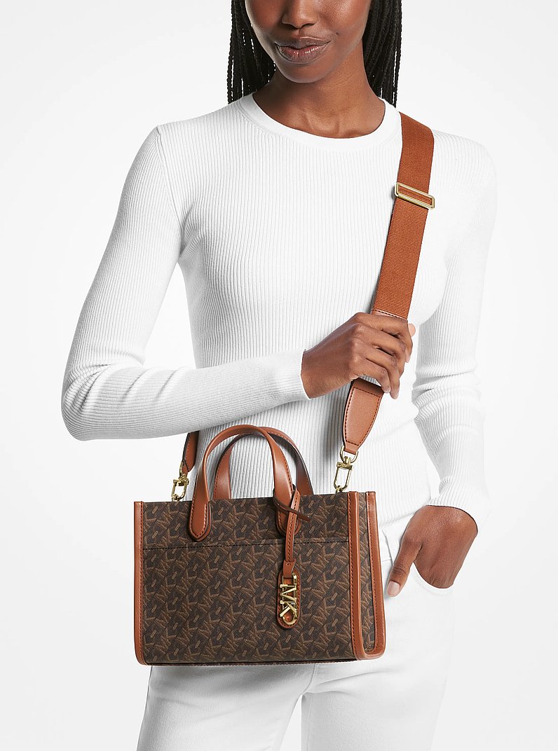 Messenger-Tasche Gigi Small mit Empire Signature-Logomuster