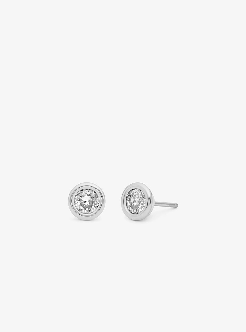 Double Layered Necklace and Stud Earrings Gift Set in TWO TONE | Michael Kors