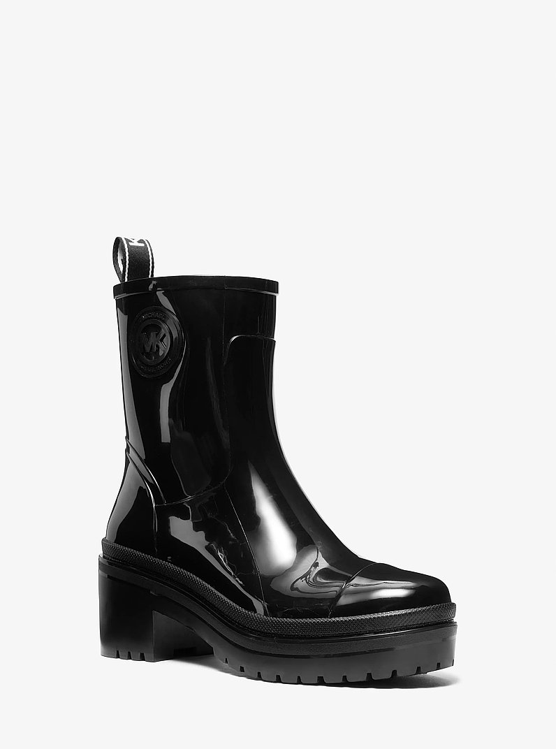 Karis PVC Rain Boot in BLACK | Michael Kors