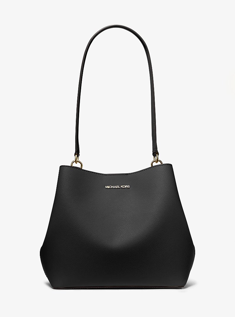 Pratt Medium Shoulder Bag in BLACK | Michael Kors