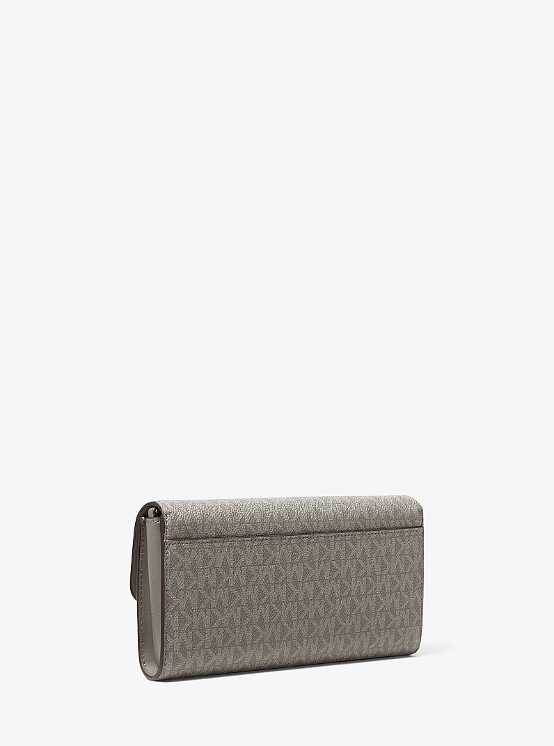 Jet Set Small Signature Logo Convertible Crossbody Bag in HEATHER GREY | Michael Kors