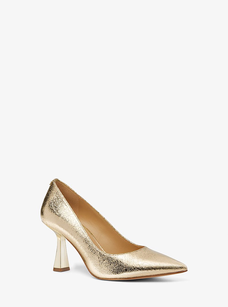 Clara Metallic Pump in DORADO P&Aacute;LIDO | Michael Kors
