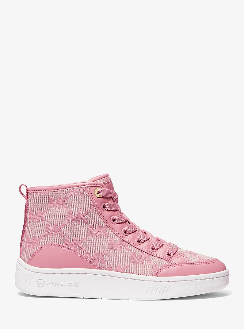 Shea Logo Jacquard High-Top Sneaker - thumbnail 2