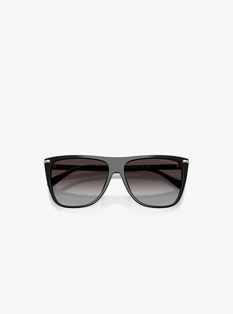 Half Moon Sunglasses in BLACK | Michael Kors