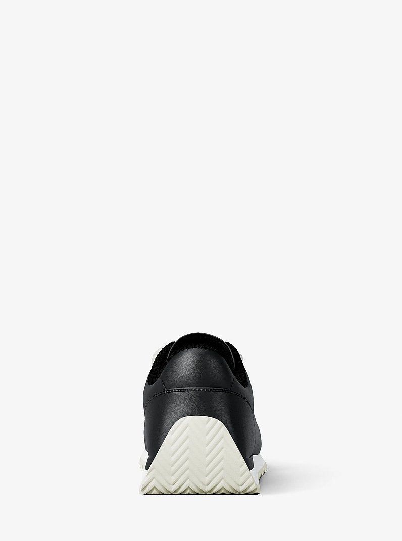 Rhodes Floral Embellished Trainer in BLACK | Michael Kors