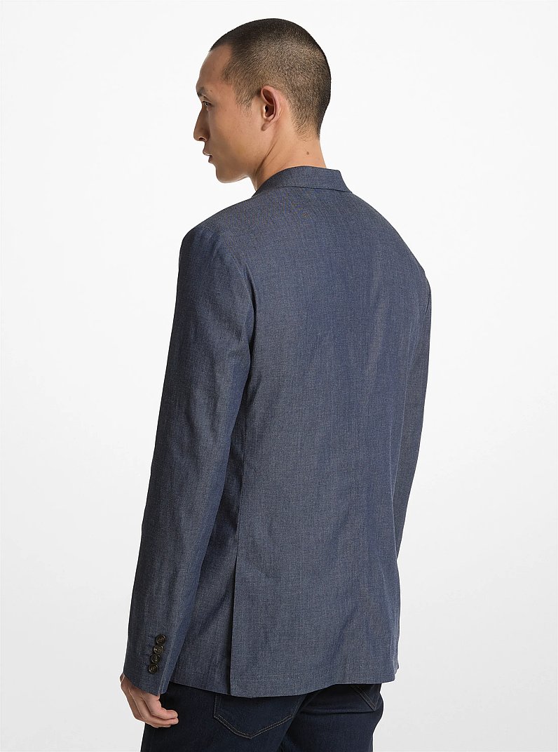 Chambray Blazer in MIDNIGHT | Michael Kors