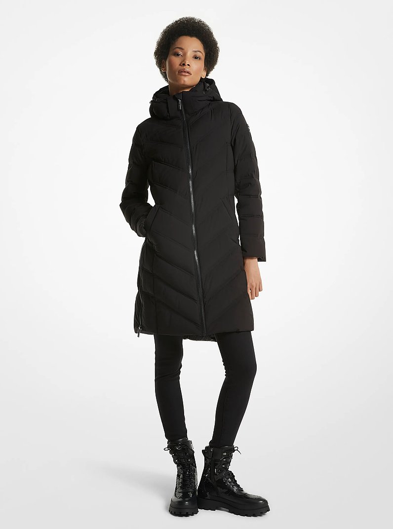 Manteau matelass&eacute; in NOIR | Michael Kors