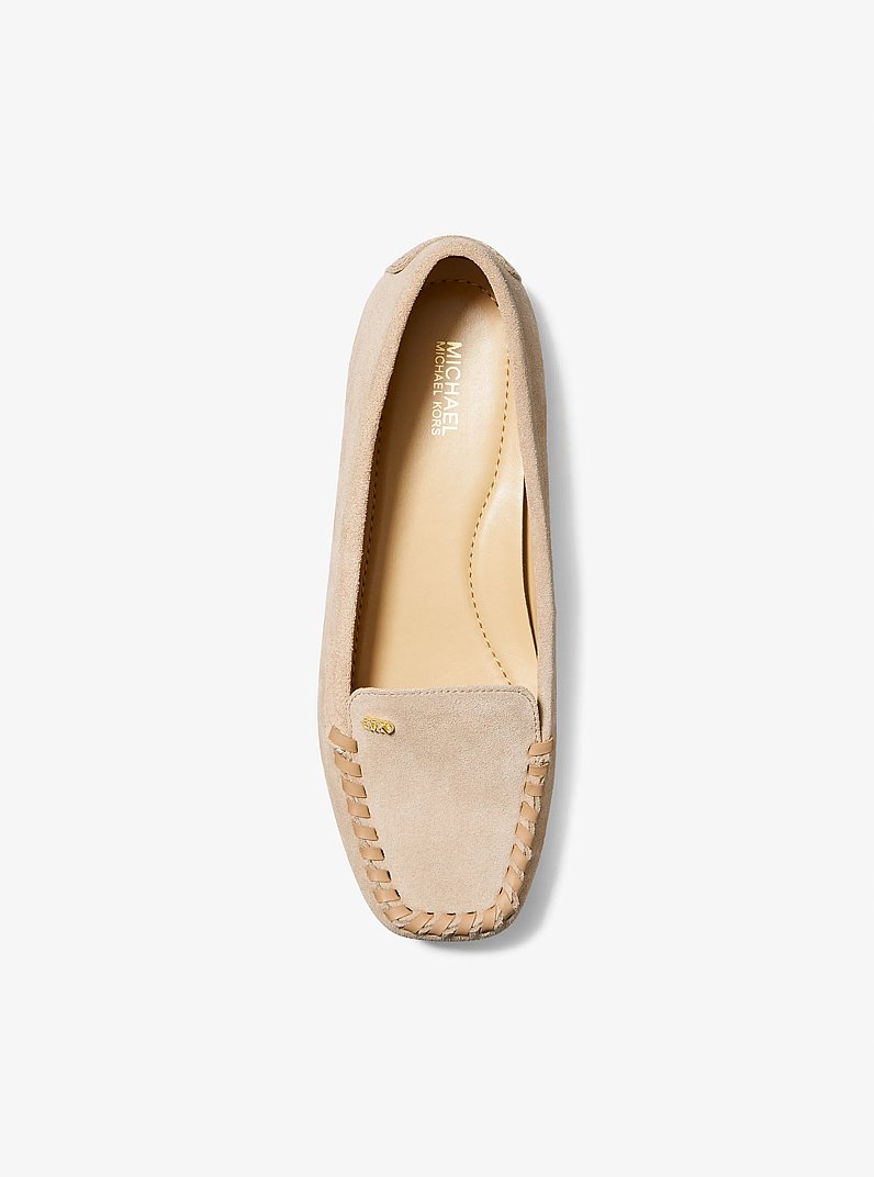 Eve Suede Moccasin in CAMEL | Michael Kors