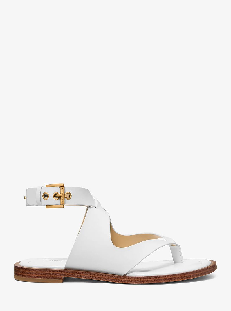 Irene Leather Wrap Sandal