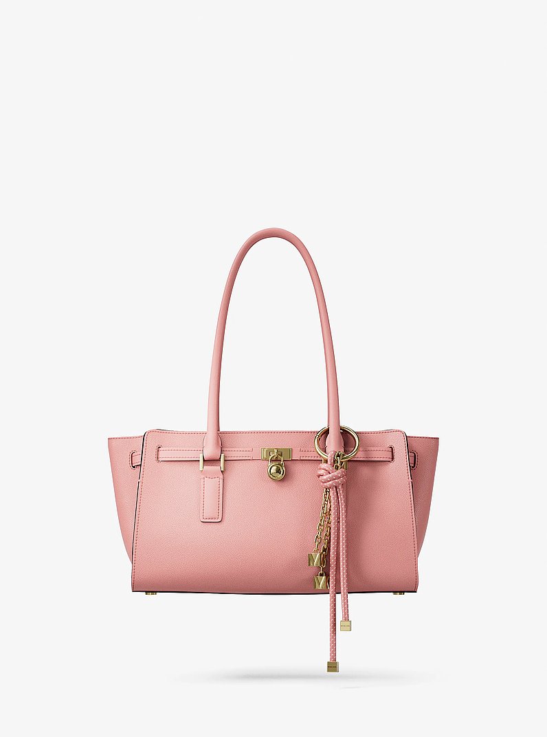 Borsa a mano Hamilton Moderne piccola in pelle in ROSA PRIMULA | Michael Kors