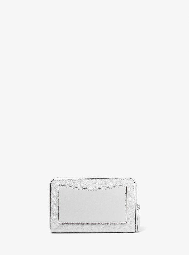 Jet Set Small Signature Logo Wallet in OPT/ALLUM | Michael Kors