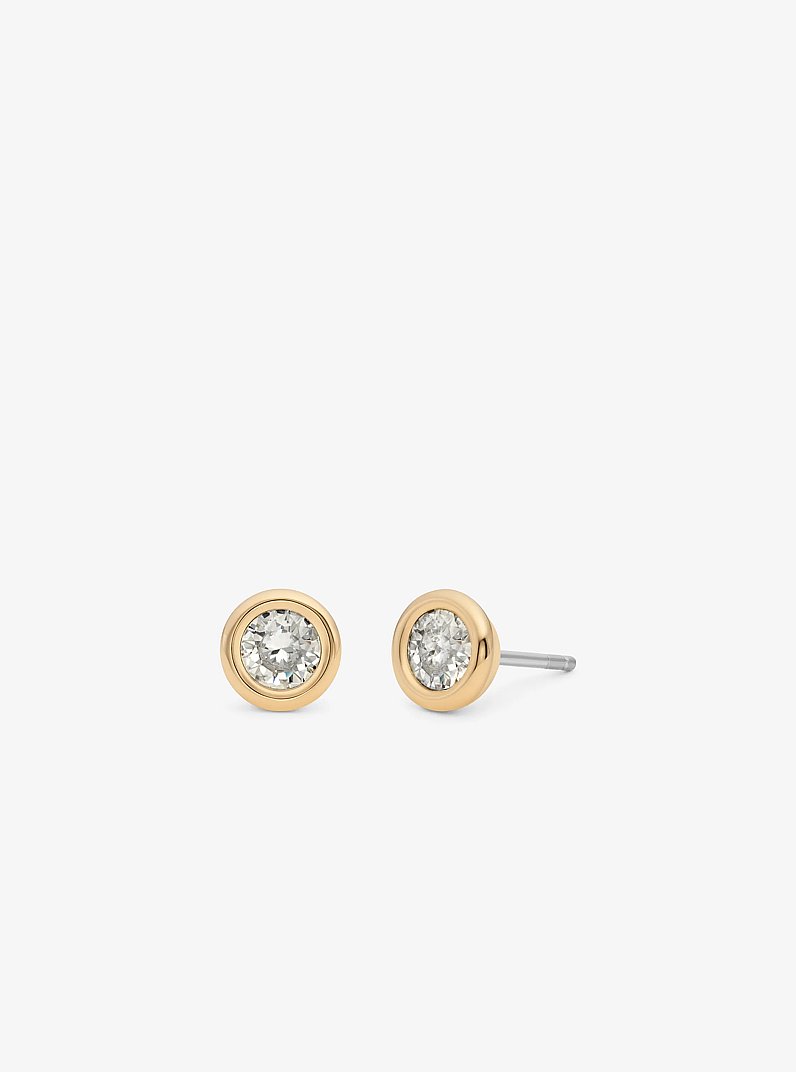 Double Layered Necklace and Stud Earrings Gift Set in TWO TONE | Michael Kors