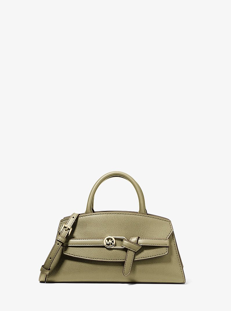 Greta Small Leather Convertible Crossbody Bag in OREGANO | Michael Kors