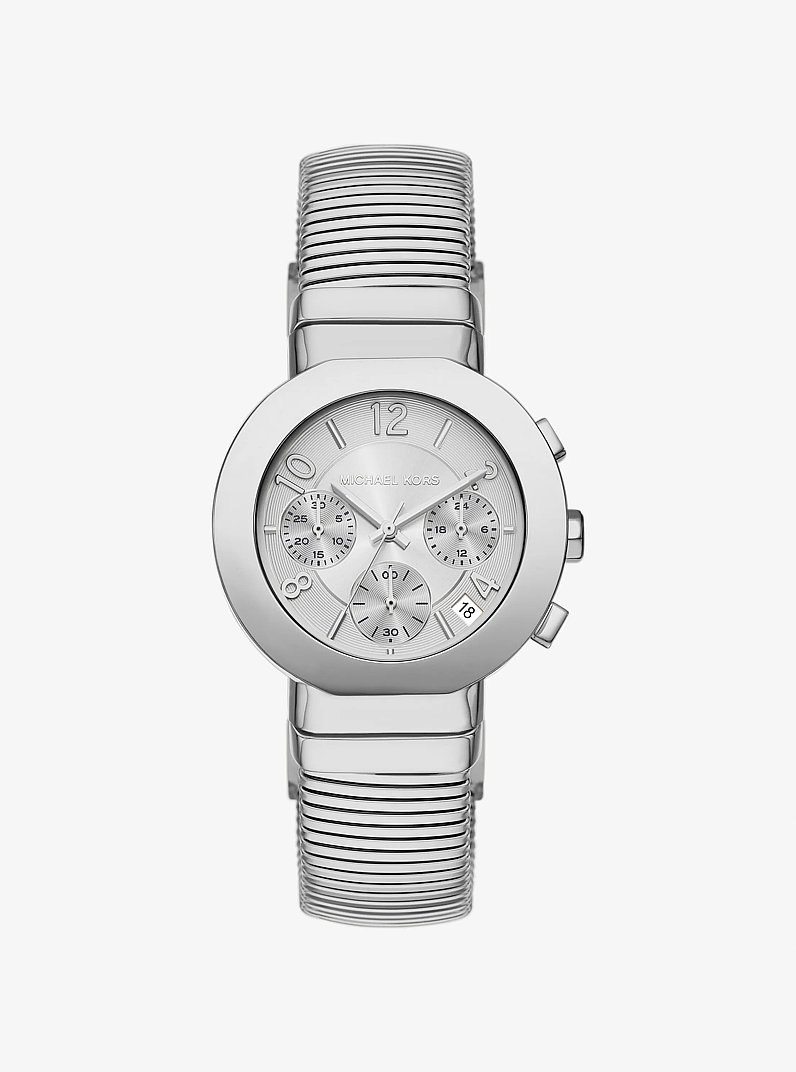 Gramercy Silver-Tone Watch in SILVER | Michael Kors