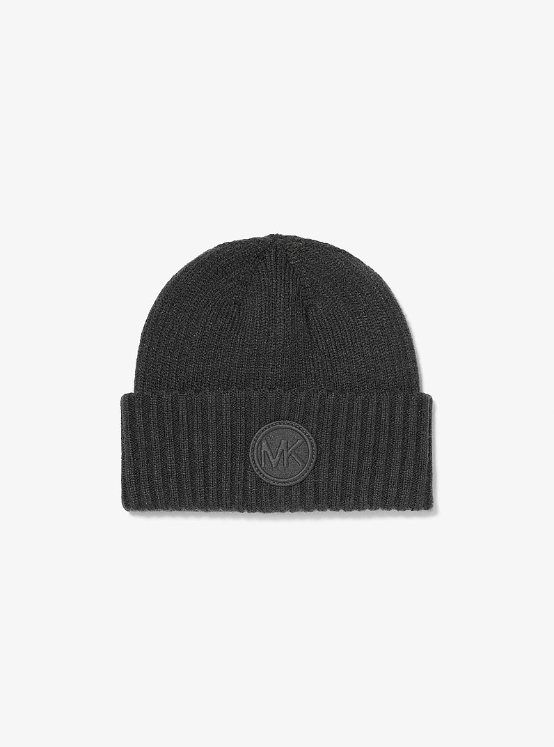 Knit Beanie in BLACK | Michael Kors