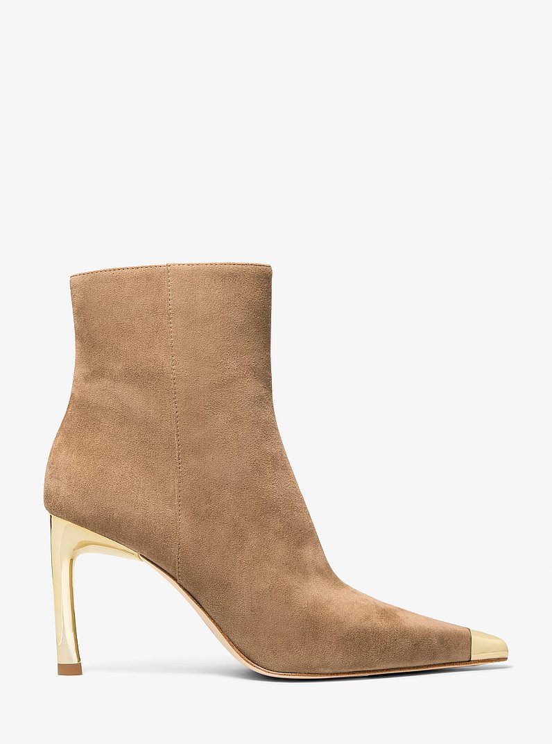 Kasia Suede Boot in HUSK | Michael Kors