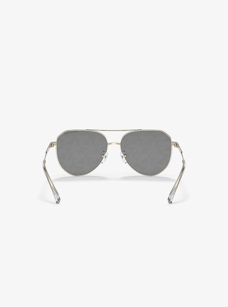 Cheyenne Sunglasses in SILVER/GOLD | Michael Kors
