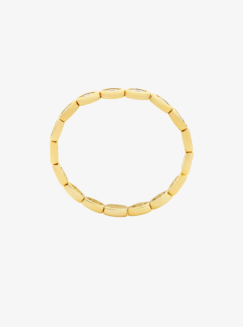 Marquise Stone Tennis Bracelet in GOLD | Michael Kors