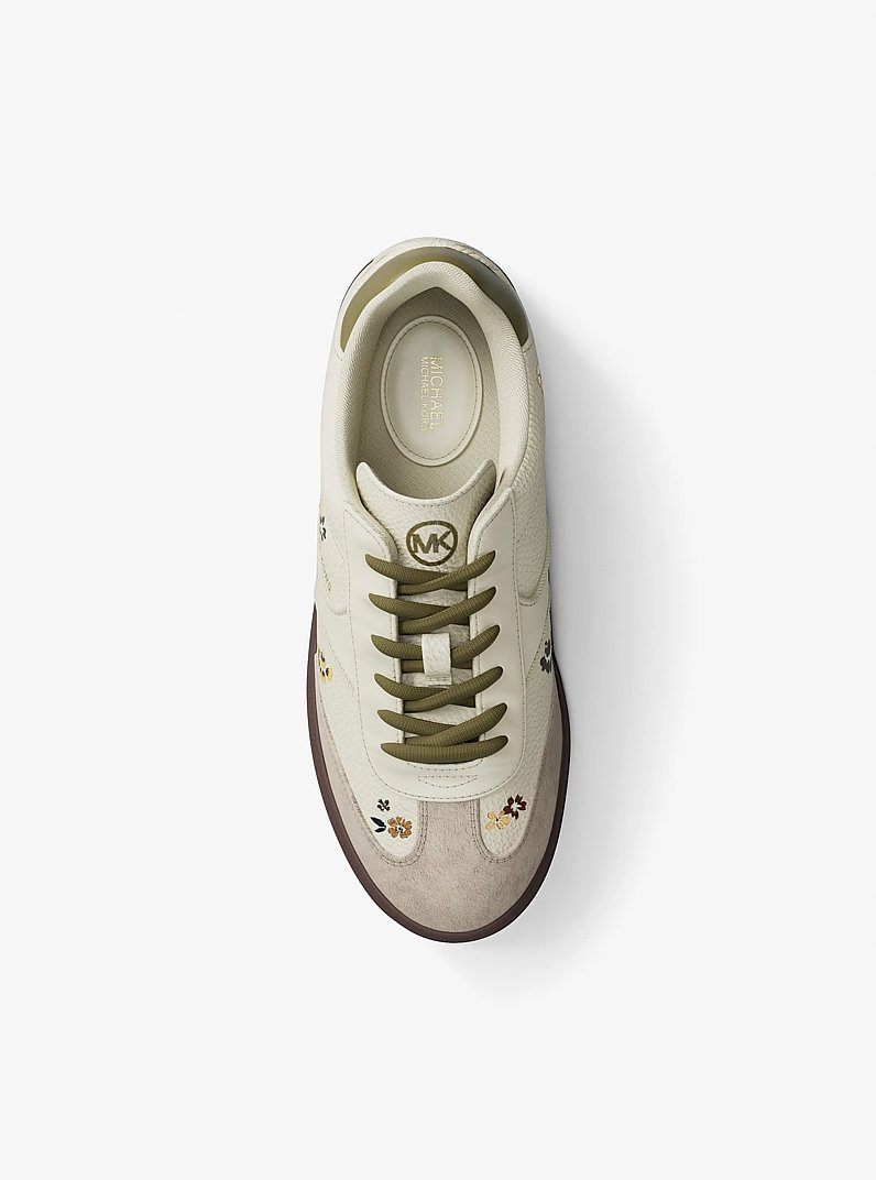 Benny Embellished Sneaker in CREAM MULTI | Michael Kors