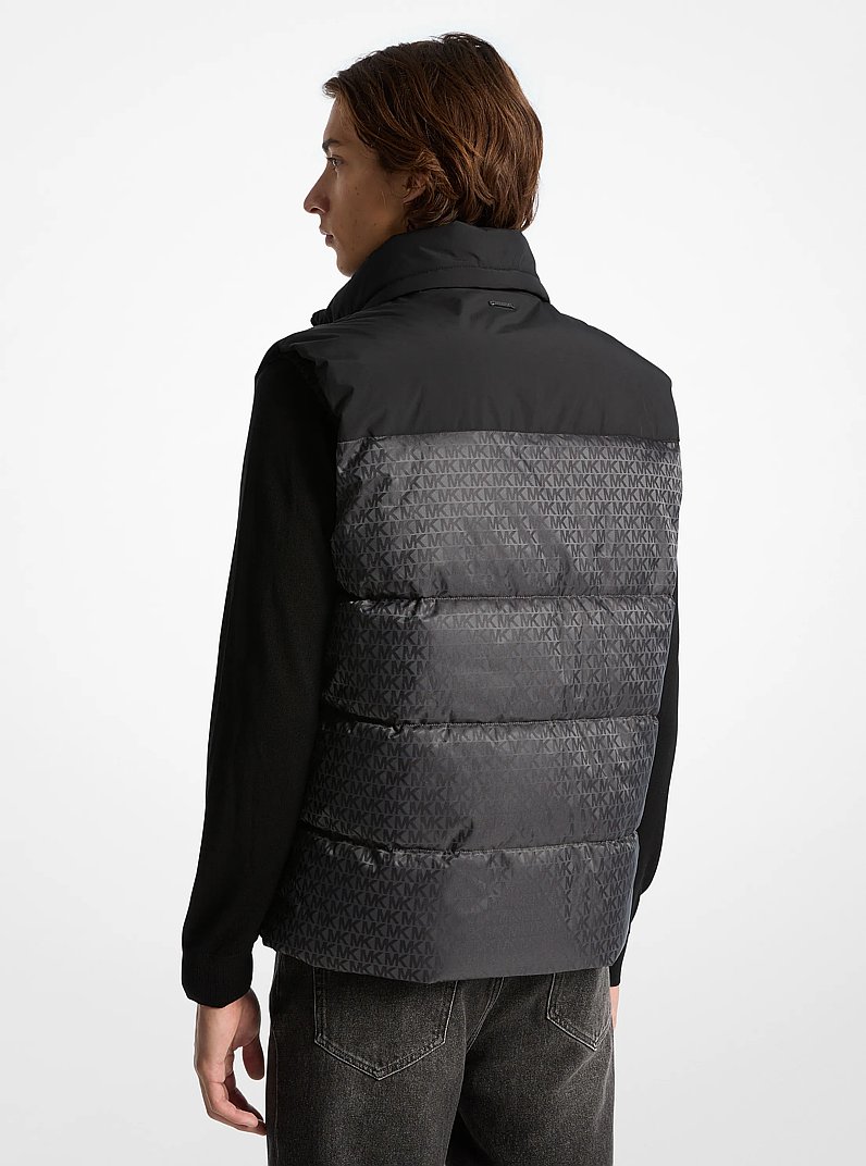Chaleco acolchado Collindale con logotipo in NEGRO | Michael Kors