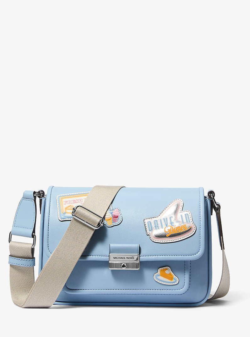 MICHEAL KORS コンバーチブル ラベンダーミスト Michael Kors Women's Greenwich Small Leather Convertible Crossbody